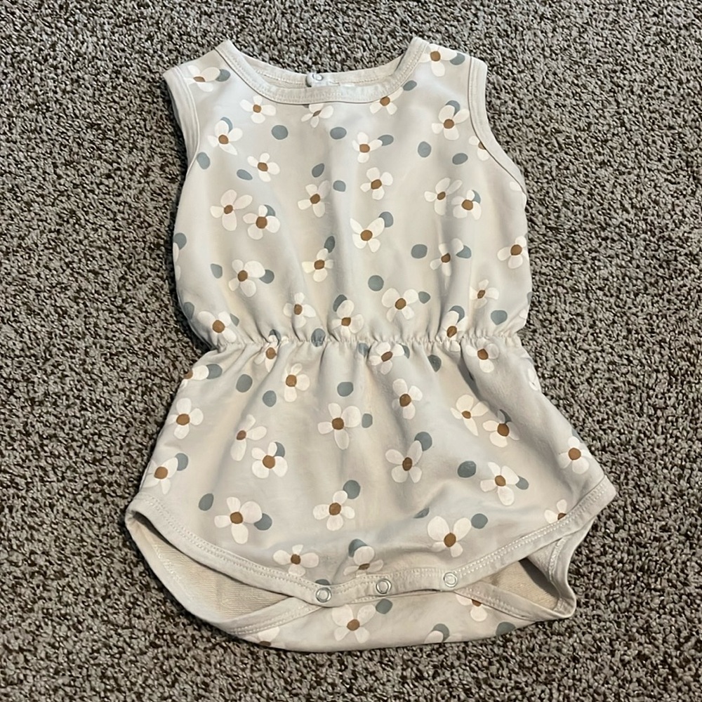 Rylee + Cru Floral Cinched Playsuit Romper